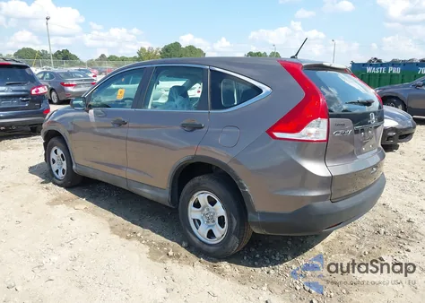 2013 Honda Cr-V Lx z USA, uszkodzony, nr VIN 5J6RM4H30DL072929